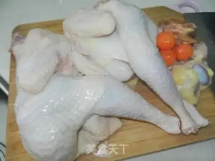 Make Red chicken step 0