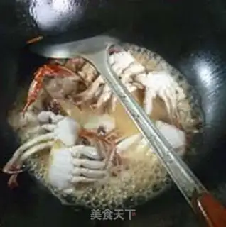 Make Flower clams and crabs step 5
