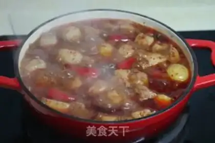 Make Potato red meat step 12