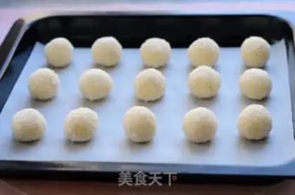 Make Protein coconut ball step 4