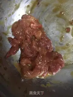 Make Beef nest and egg noodles step 5