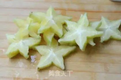 Make Honey peach juice step 2