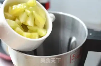 Make Honey peach juice step 3