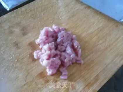Make The meatloaf is fried with beans step 2