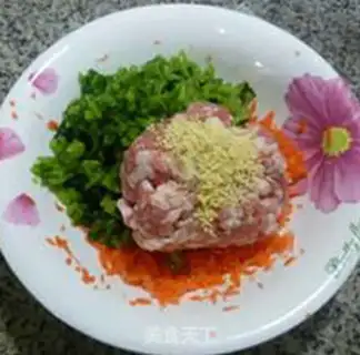 Make Carrot, hog dumplings step 5