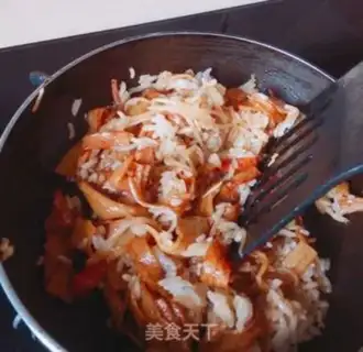 Make Crab willow for egg rice step 5