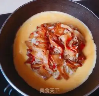 Make Crab willow for egg rice step 7