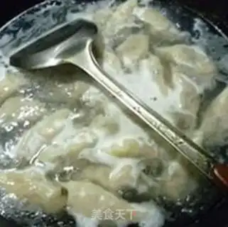 Make Three fresh dumplings step 11
