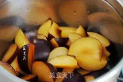 Make Canned red sugar fruit step 3