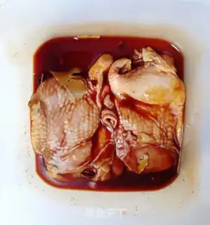 Make Burn chicken legs step 2
