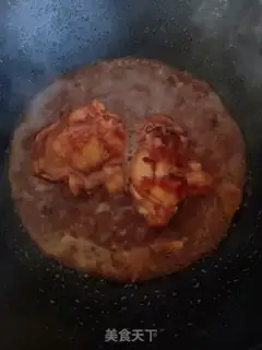 Make Burn chicken legs step 5