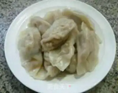 Make Tea mushroom pork dumplings step 11