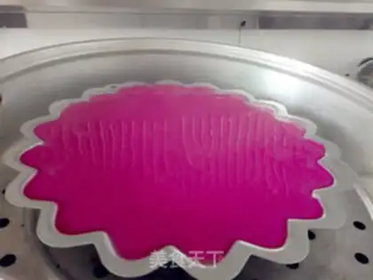 Make Flamingo coconut juice, lasagna step 12