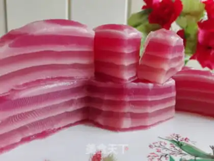 Make Flamingo coconut juice, lasagna step 14