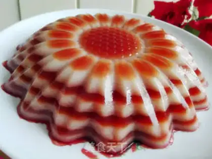 Make Flamingo coconut juice, lasagna step 17
