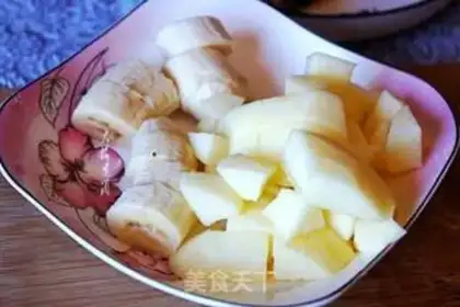 Make Apple milk step 1