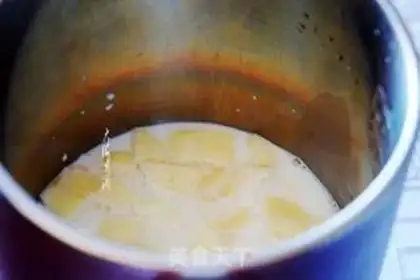 Make Apple milk step 2