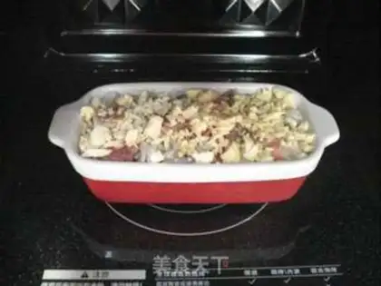 Make Microwave shrimp rice step 7
