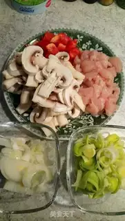 Make Chicken soup onion step 1