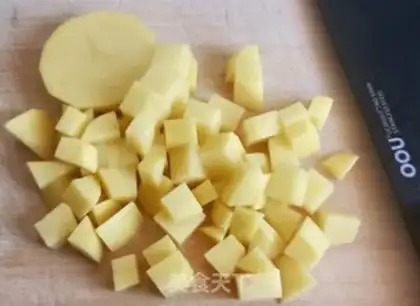 Make Potato rice step 0