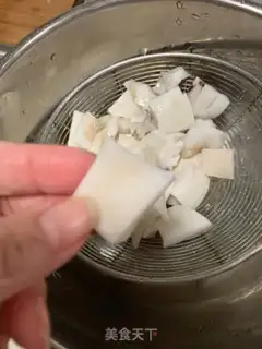 Make Squid rice step 1