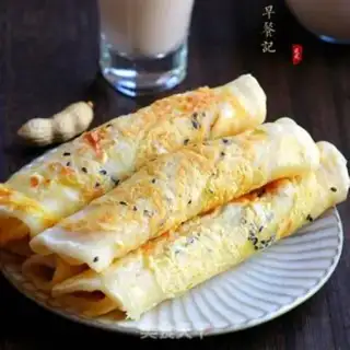 Make Egg burrito step 8