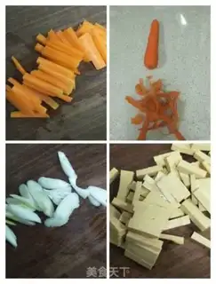 Make Five fragrances of celery step 2