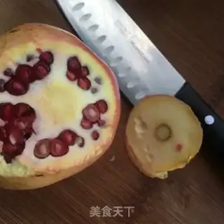 Make The pomegranate step 1