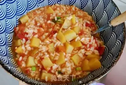 Make Potato rice step 8