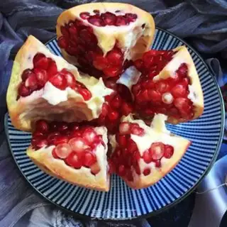 Make The pomegranate step 4