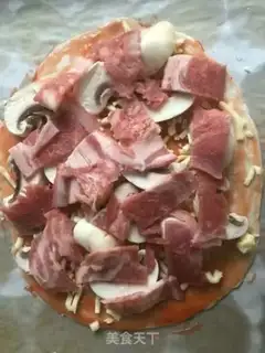 Make Hand-held bacon pizza step 6