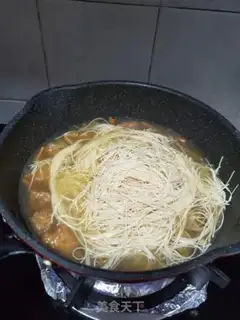 Make Bamboo sausage soup step 7