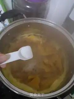 Make Pumpkin rice step 4