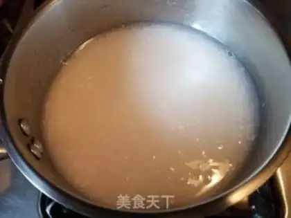 Make Seafood congee step 2