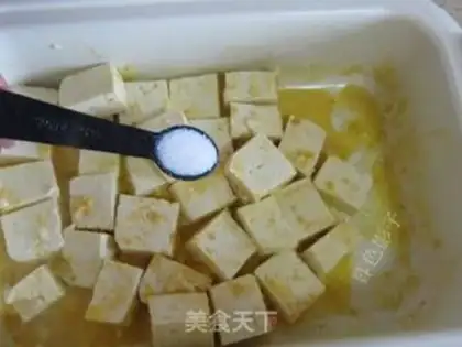 Make Quick-crab tofu step 7