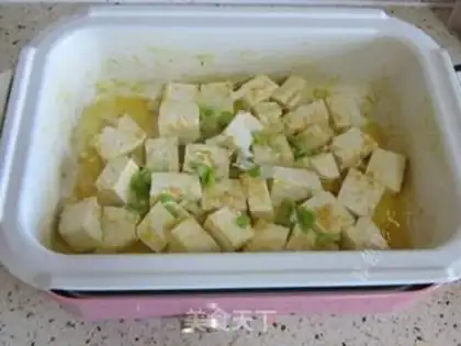 Make Quick-crab tofu step 9
