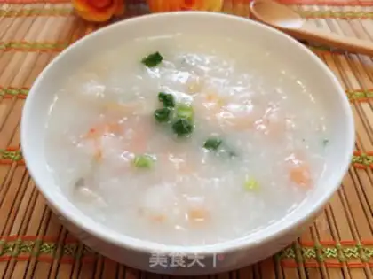 Make Seafood congee step 6