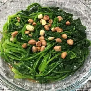 Make Peanut-rice spinach step 3