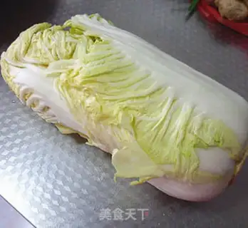 Make A fan of cabbage step 0
