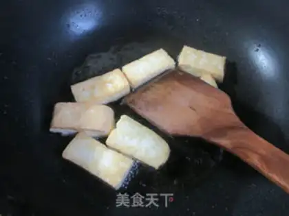 Make The mushrooms burn old tofu step 2