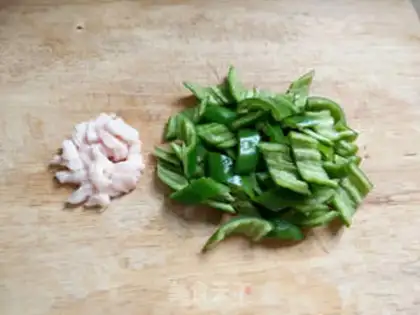 Make Pepper and cheese step 1