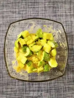 Make Mustard cucumber step 4