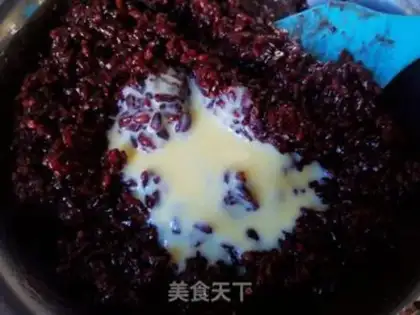 Make Purple cheese toast step 1