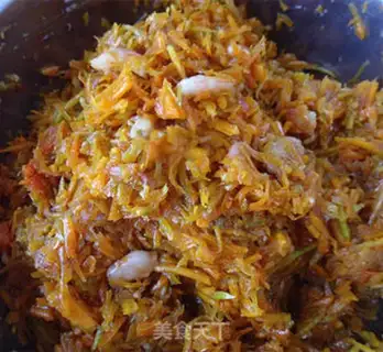 Make Pumpkin shrimp step 8