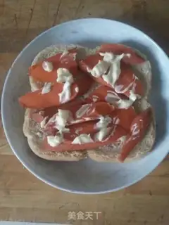 Make Microwave toast step 2