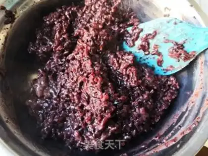 Make Purple cheese toast step 2