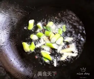 Make Tofu, tofu, mushroom, cabbage step 3