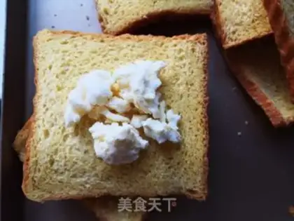 Make Purple cheese toast step 5