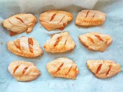 Make Honey chicken wings step 3