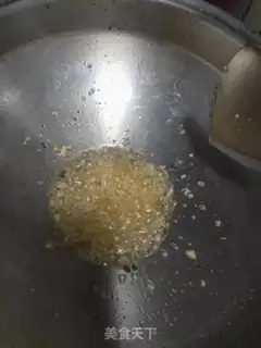 Make A fan of golden mushrooms and ham step 2